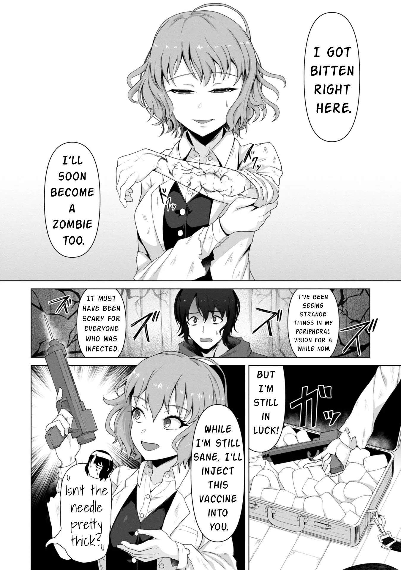 Ore No Vaccine Dake Ga Zonbi-Ka Shita Sekai O Sukueru - Chapter 1: Aishu Sunny Is At Her Limit