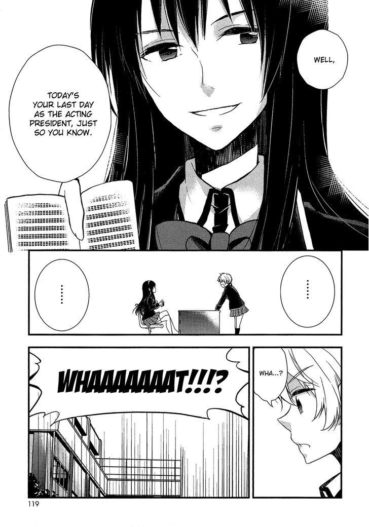 Zettai Fukujuu Game - Vol.1 Chapter 4 : The Student Council Breaks Up!? [End]