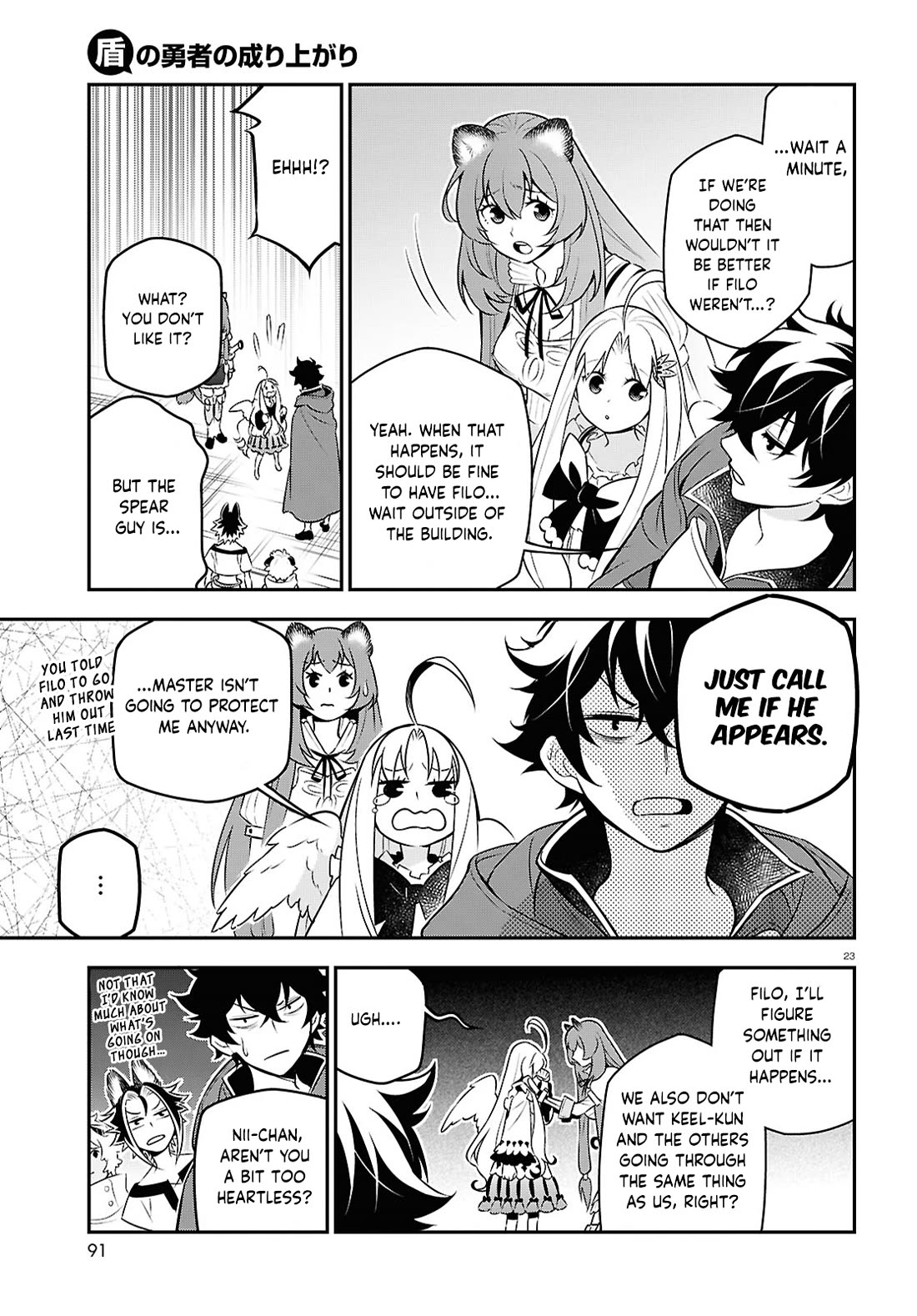 The Rising Of The Shield Hero - Chapter 108: Loincloth Dog