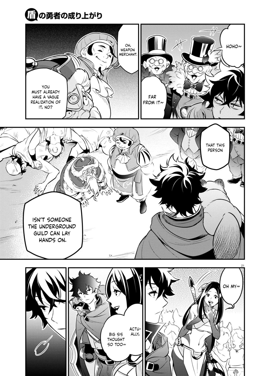 The Rising Of The Shield Hero - Chapter 100: Big Shots Of The Underground