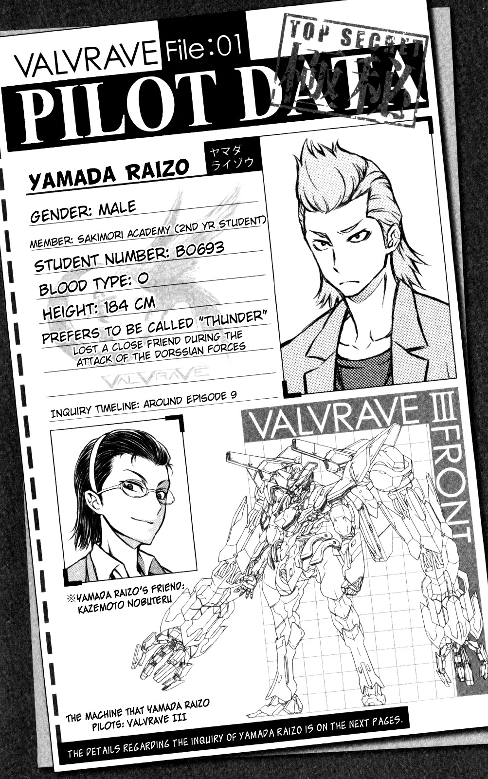 Kakumeiki Valvrave - Vol.1 Chapter 2 : The Chronicles Of The Great Thunder