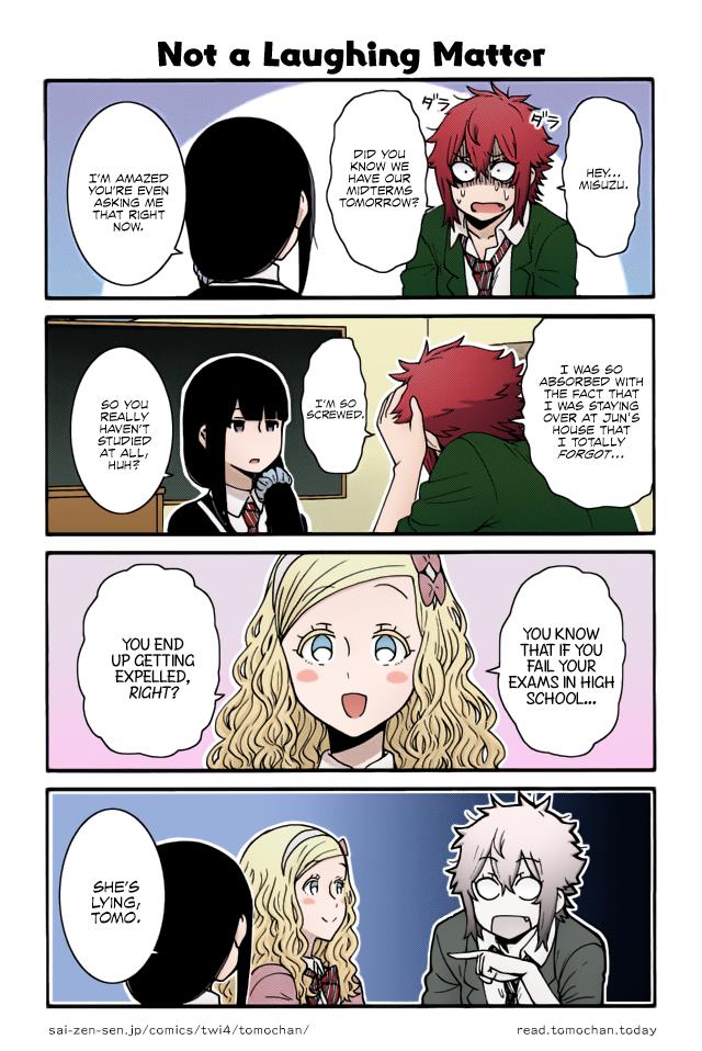 Tomo-Chan Wa Onnanoko (Fan Colored) - Vol.3 Chapter 21: Chapter 21