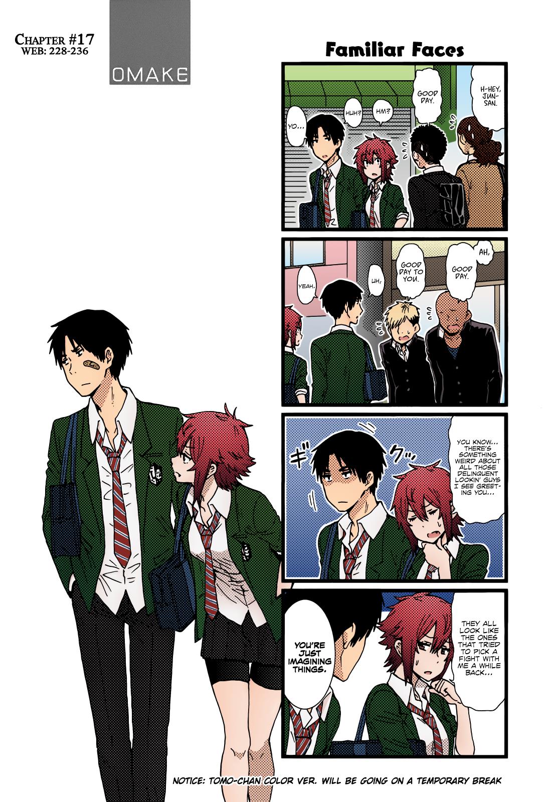 Tomo-Chan Wa Onnanoko (Fan Colored) - Vol.2 Chapter 17: Chapter 17