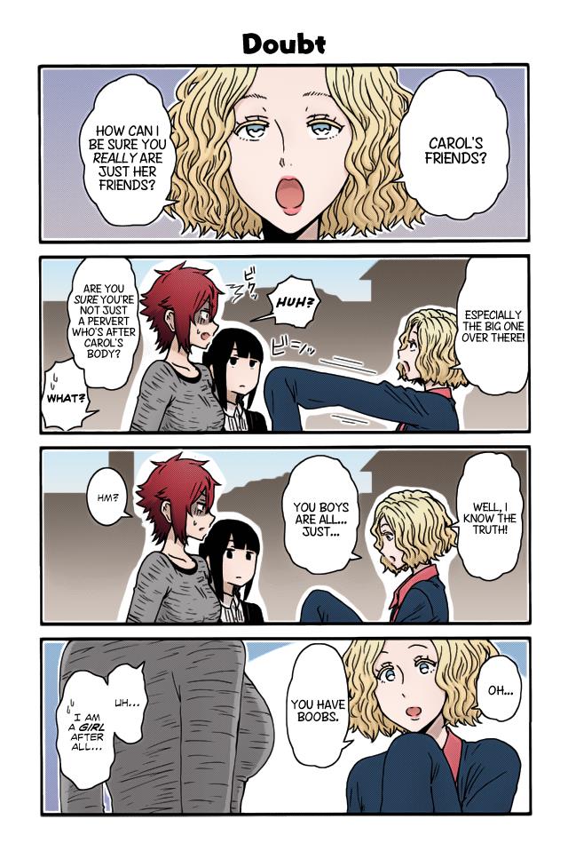 Tomo-Chan Wa Onnanoko (Fan Colored) - Vol.3 Chapter 18: Chapter 18