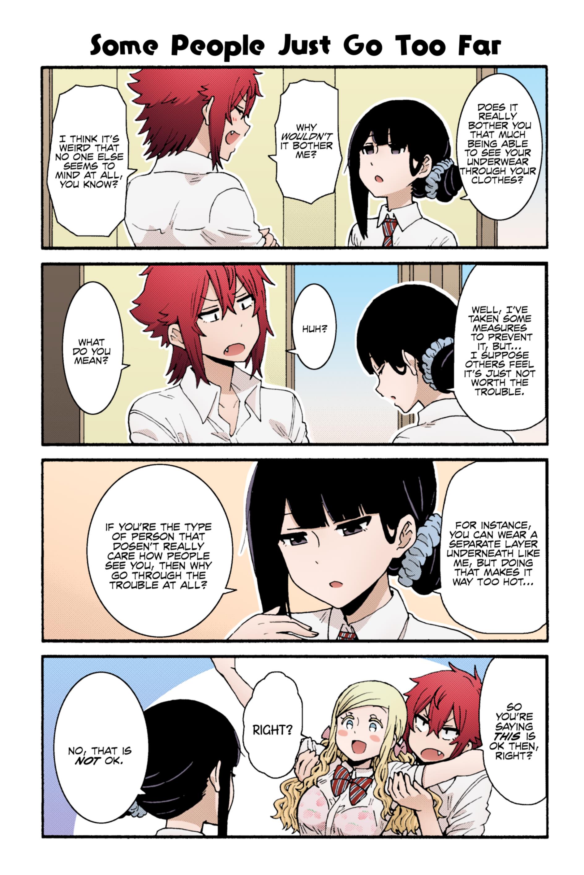 Tomo-Chan Wa Onnanoko (Fan Colored) - Vol.3 Chapter 22: Chapter 22