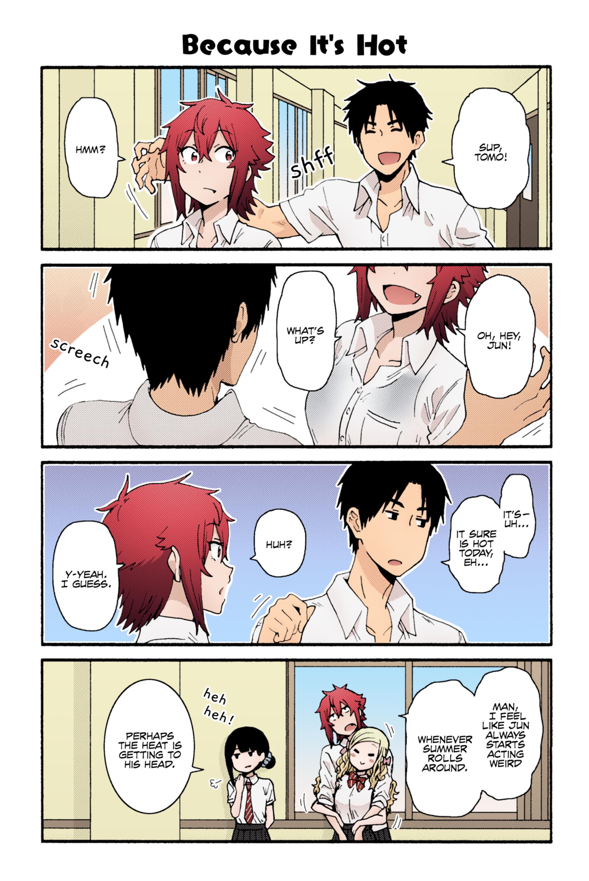 Tomo-Chan Wa Onnanoko (Fan Colored) - Vol.3 Chapter 22: Chapter 22