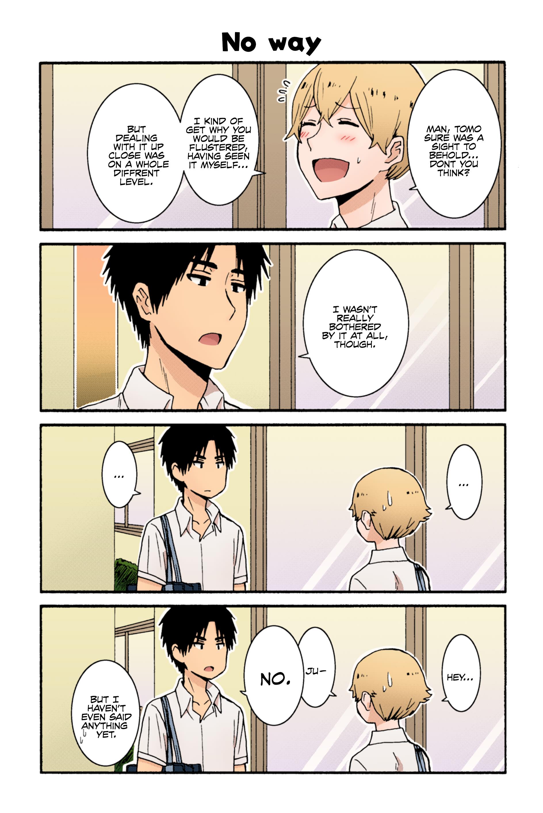 Tomo-Chan Wa Onnanoko (Fan Colored) - Vol.3 Chapter 22: Chapter 22