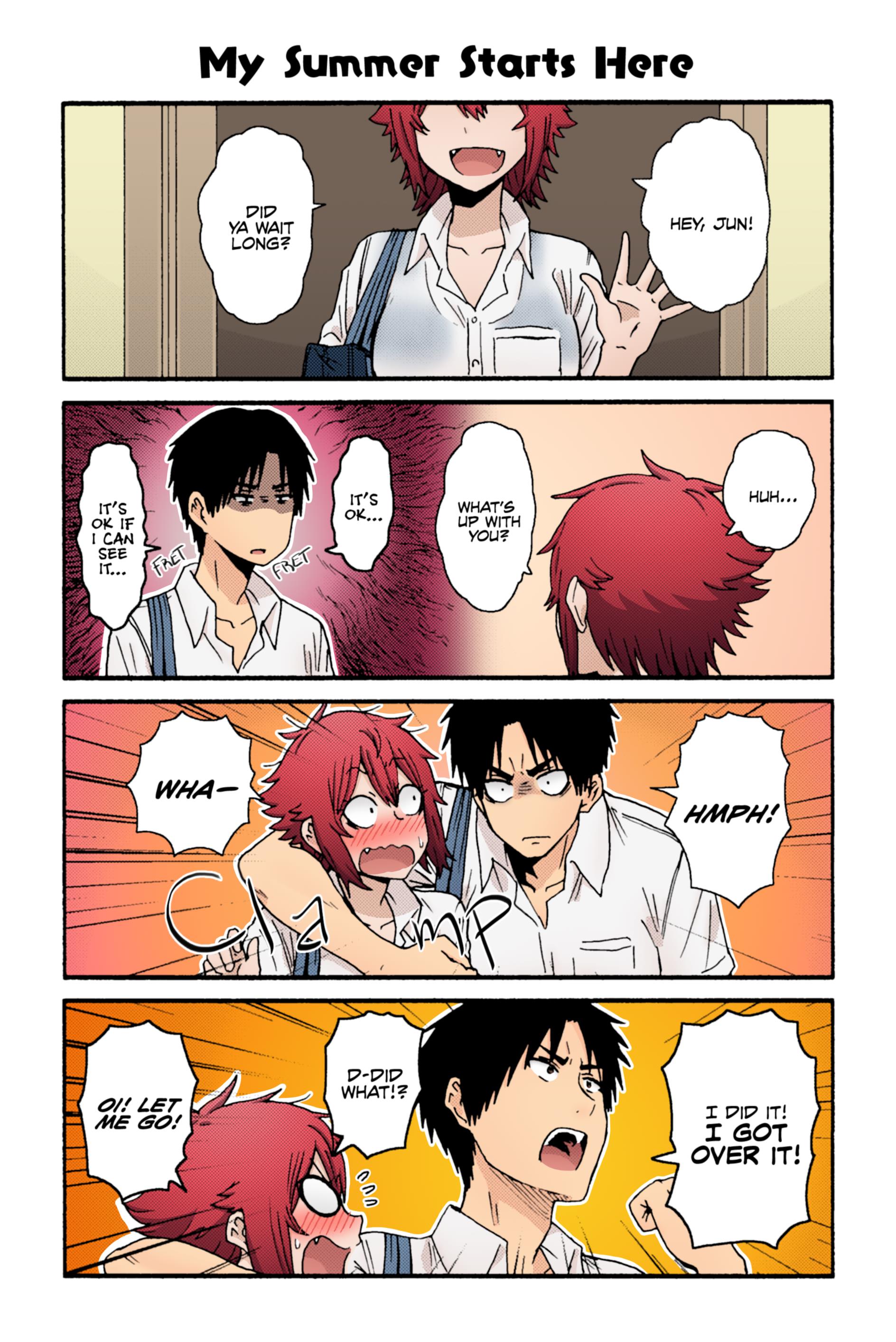 Tomo-Chan Wa Onnanoko (Fan Colored) - Vol.3 Chapter 22: Chapter 22