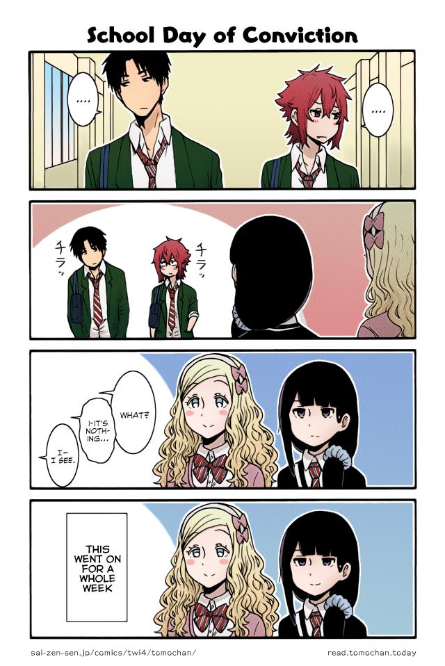 Tomo-Chan Wa Onnanoko (Fan Colored) - Vol.3 Chapter 20: Chapter 20