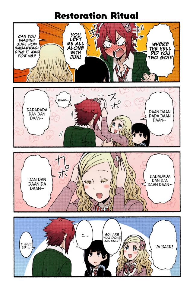 Tomo-Chan Wa Onnanoko (Fan Colored) - Vol.2 Chapter 15: Chapter 15