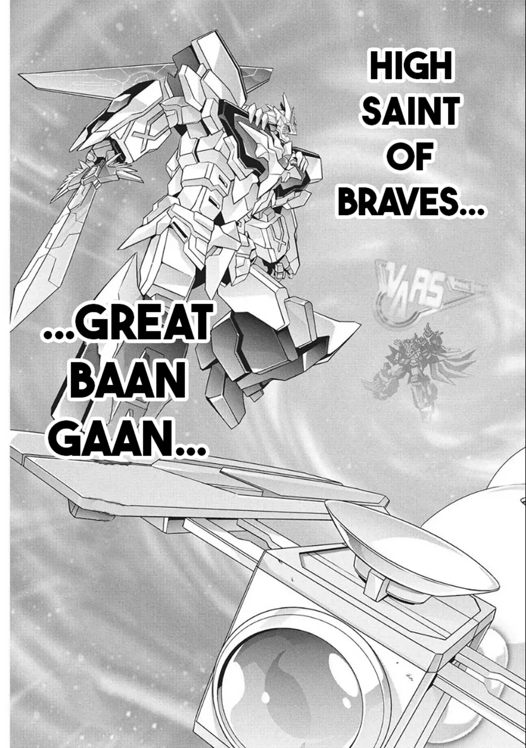 Brave Universe Sworgrader - Vol.1 Chapter 5: Vs Saint Of Braves Baan Gaan! You Only Lose If You Give Up! (Part 2)