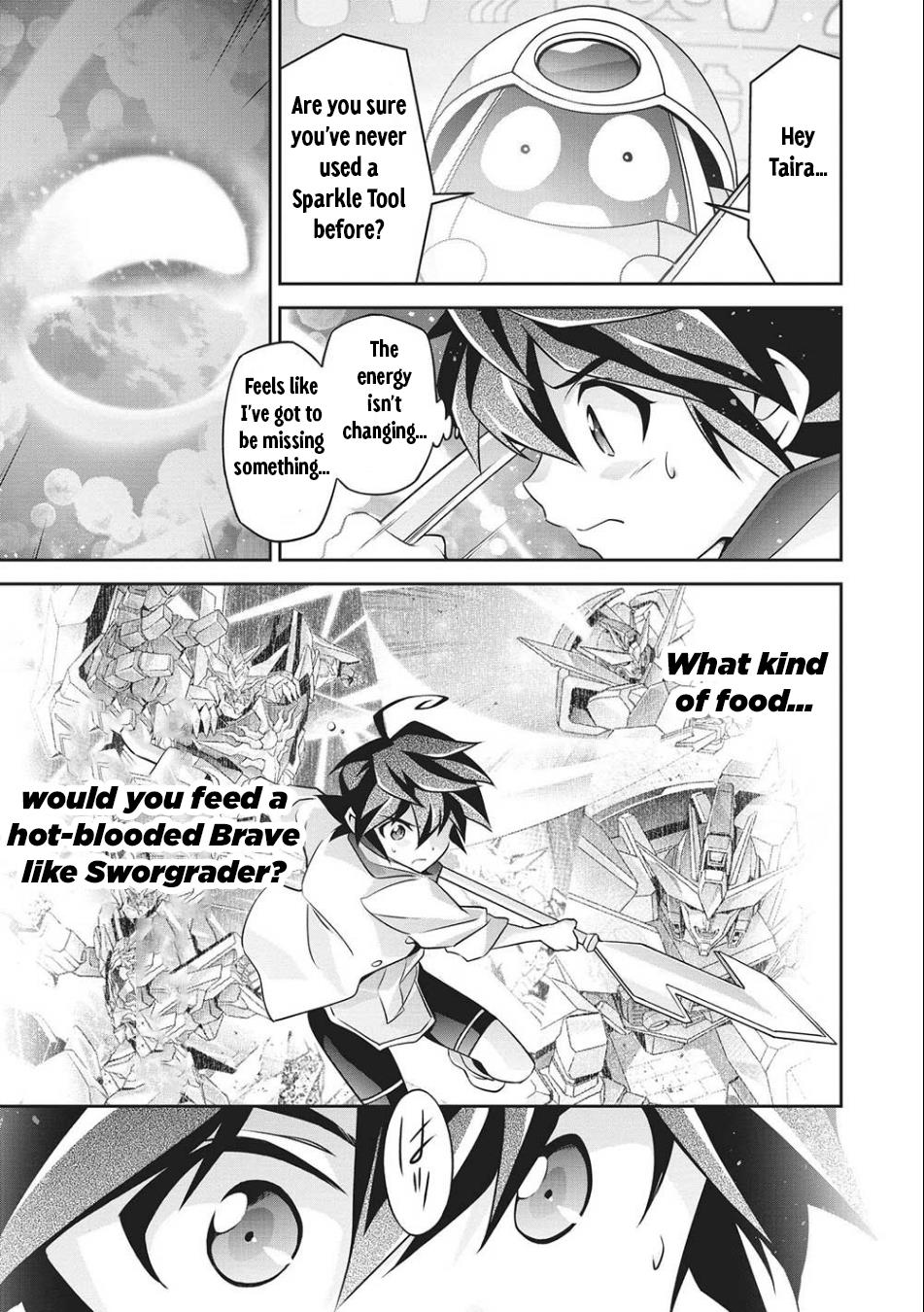 Brave Universe Sworgrader - Vol.1 Chapter 3: Alien Advent! A New Brave Appears! (Finale)