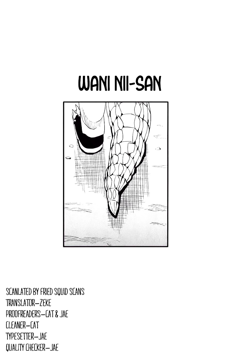 Wani Onii-San - Chapter 0 : [Oneshot]