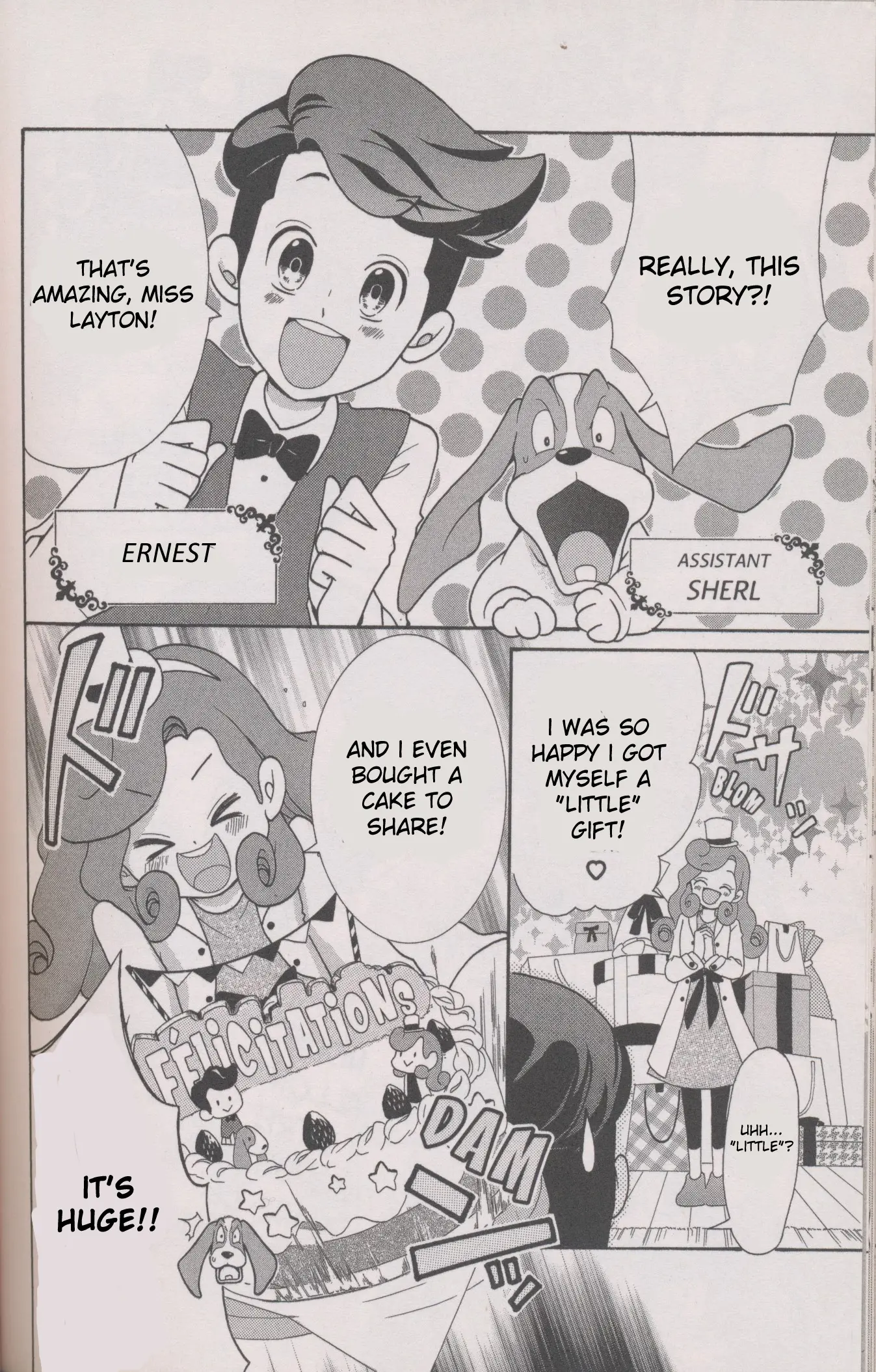 Layton Mystery Tanteisha: Katri No Nazotoki File - Vol.1 Chapter 4.85: Pre-Publication Announcement