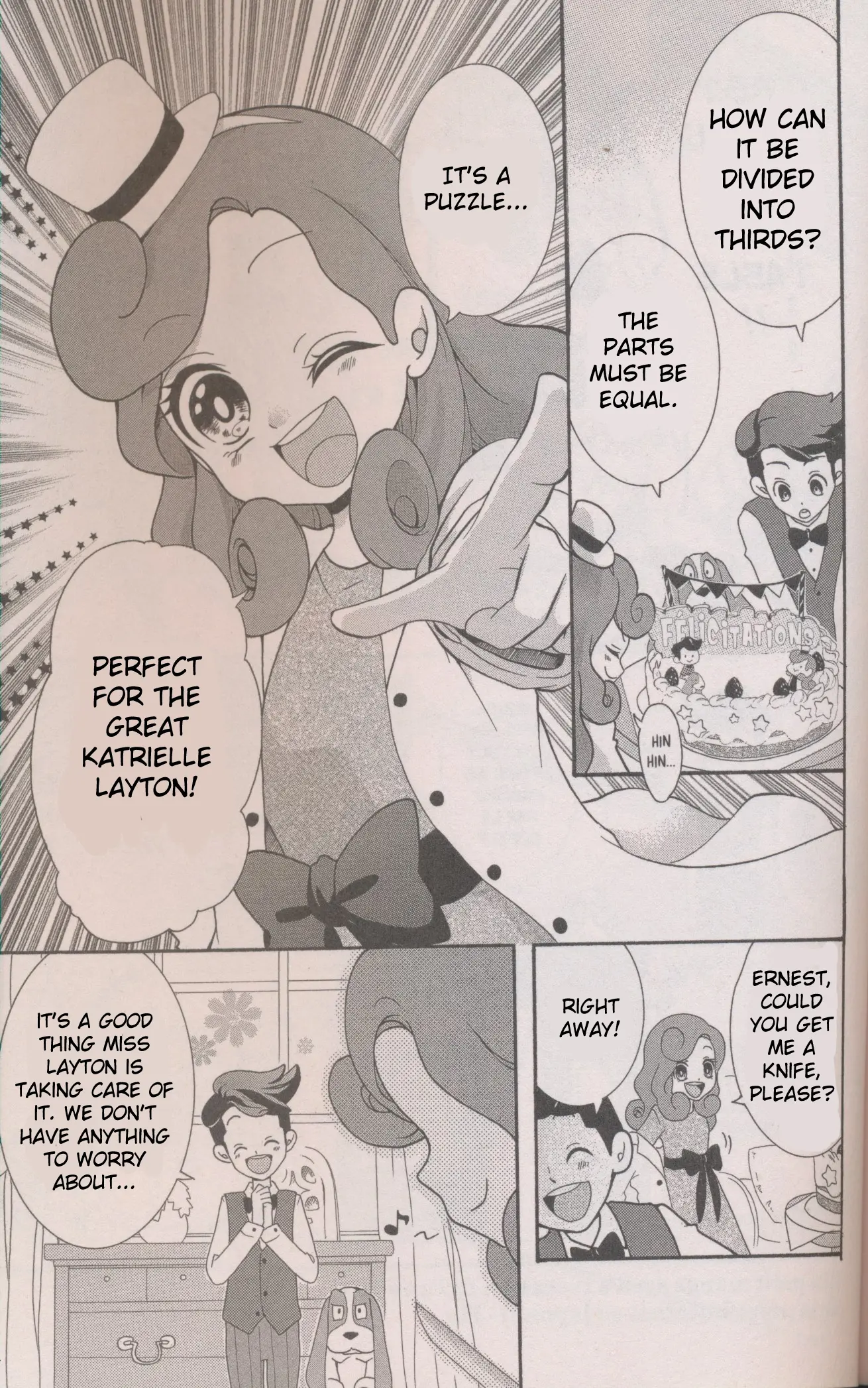 Layton Mystery Tanteisha: Katri No Nazotoki File - Vol.1 Chapter 4.85: Pre-Publication Announcement