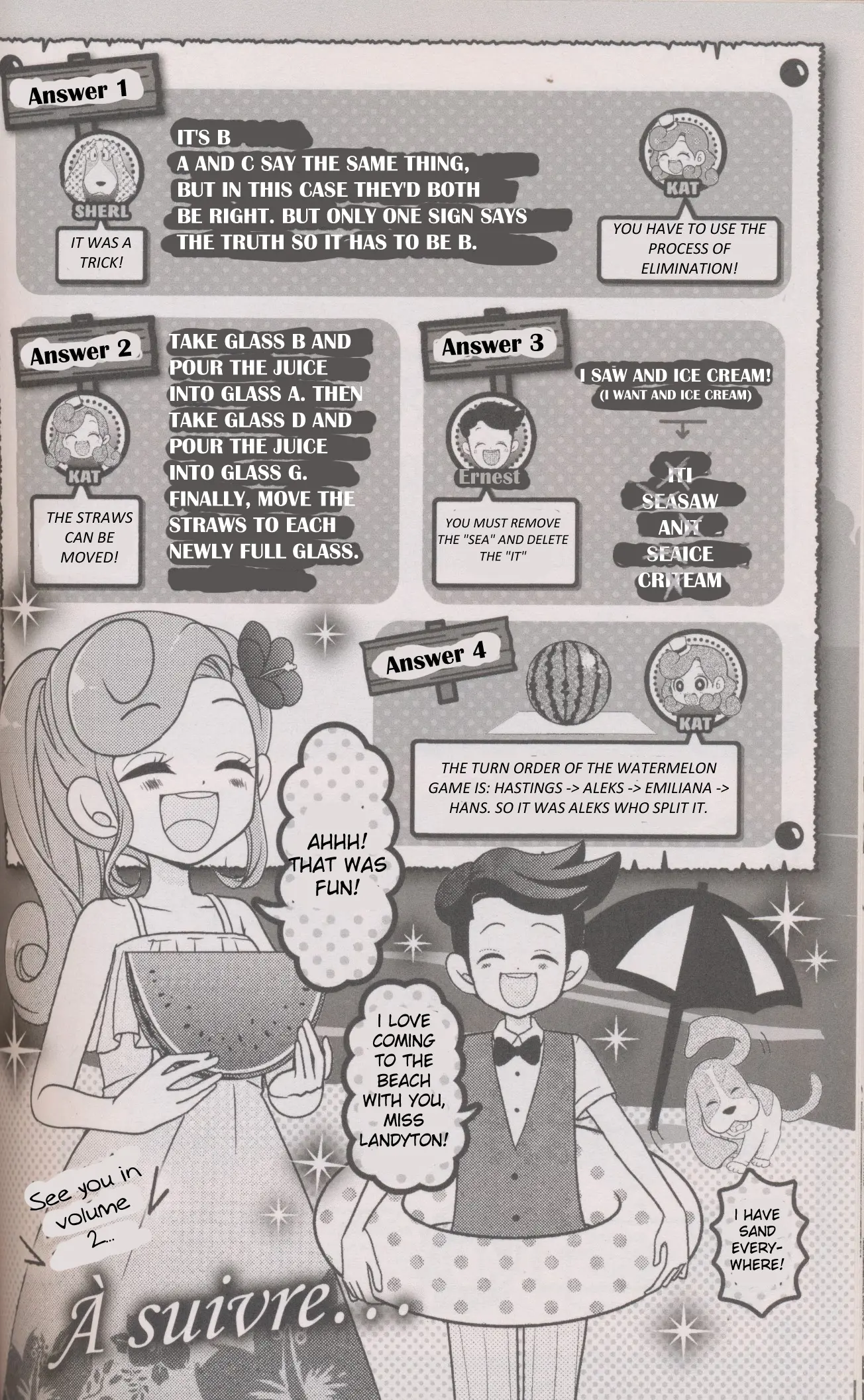 Layton Mystery Tanteisha: Katri No Nazotoki File - Vol.1 Chapter 4.25: Puzzles In The Summer Heat