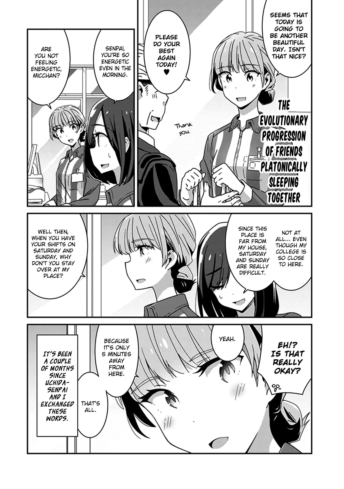 Eclair - Anata Ni Hibiku Yuri Anthology - Vol.2 Chapter 6: The Evolutionary Progression Of Friends Platonically Sleeping Together (Oku Tamamushi)