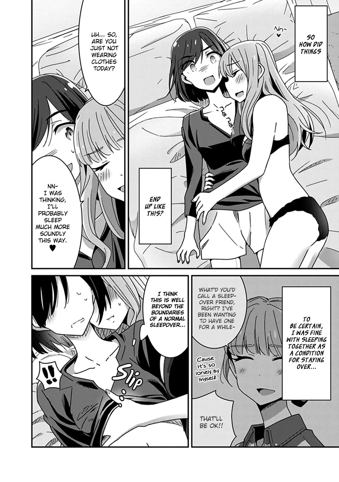 Eclair - Anata Ni Hibiku Yuri Anthology - Vol.2 Chapter 6: The Evolutionary Progression Of Friends Platonically Sleeping Together (Oku Tamamushi)