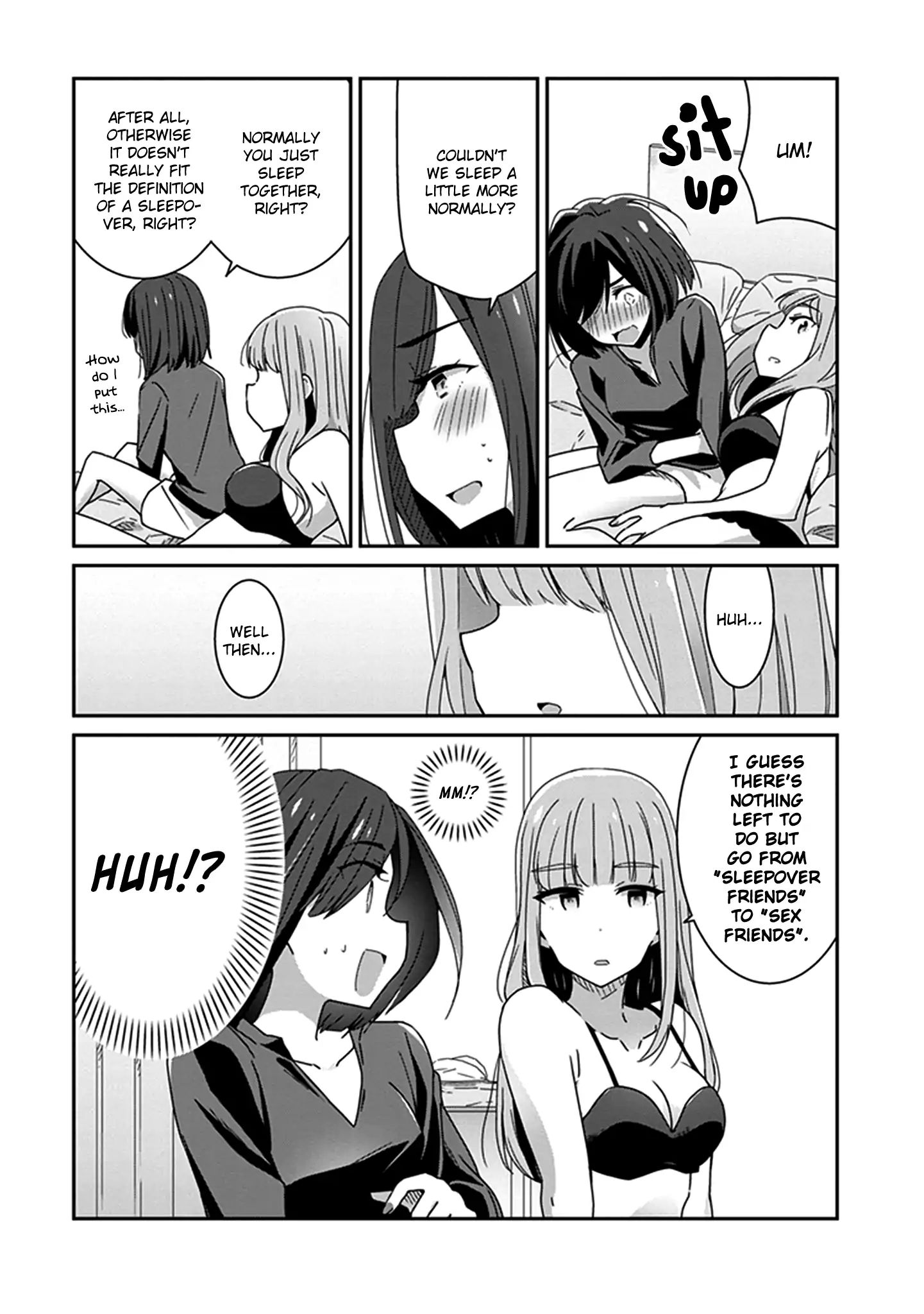 Eclair - Anata Ni Hibiku Yuri Anthology - Vol.2 Chapter 6: The Evolutionary Progression Of Friends Platonically Sleeping Together (Oku Tamamushi)