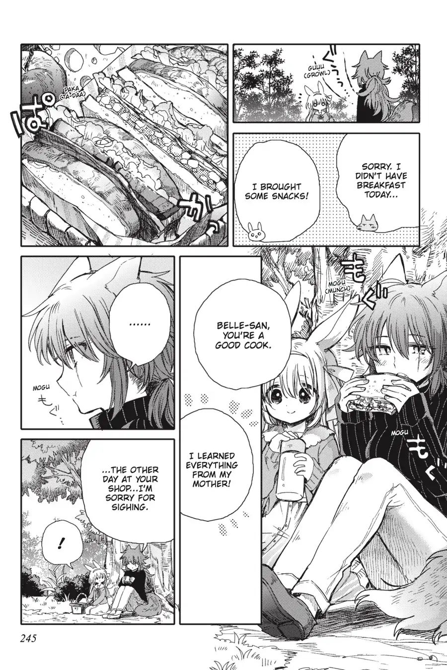 Eclair - Anata Ni Hibiku Yuri Anthology - Vol.1 Chapter 14: Belle Of The Rabbit And Wolf (Hachi Itou)