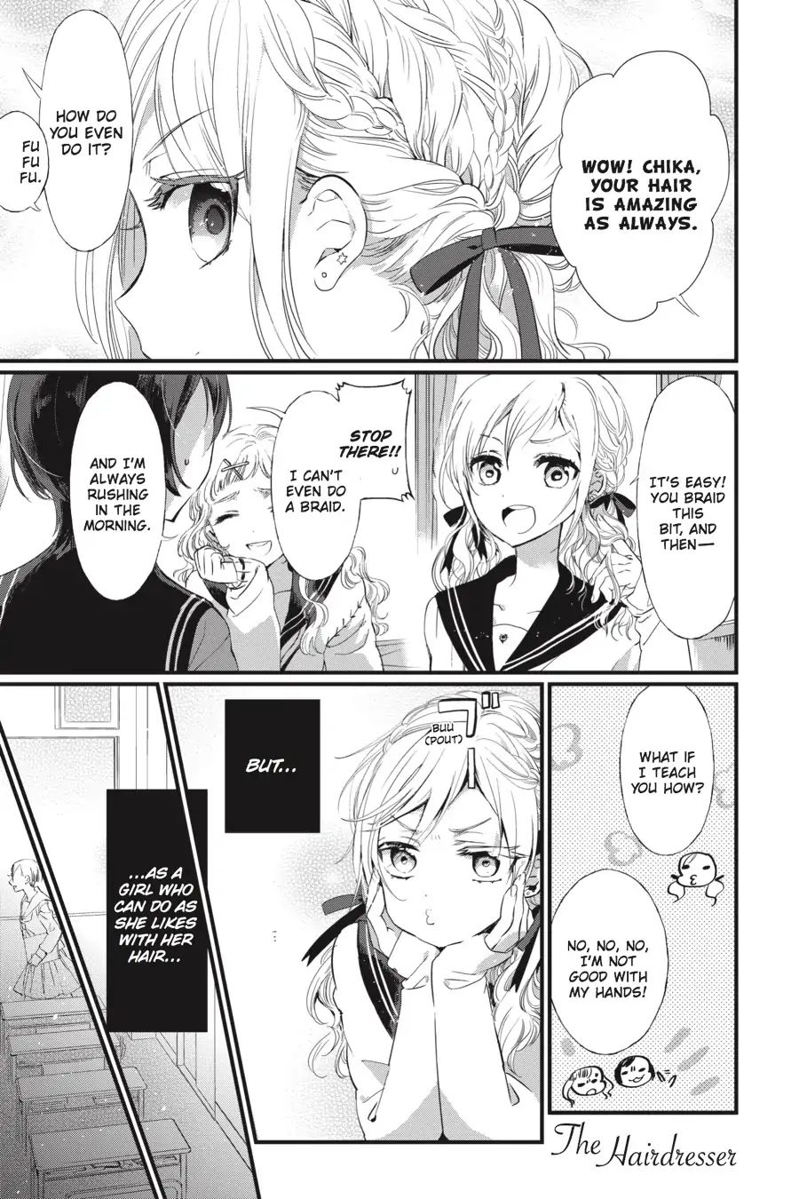 Eclair - Anata Ni Hibiku Yuri Anthology - Vol.1 Chapter 6: The Hairdresser (Uta Isaki)