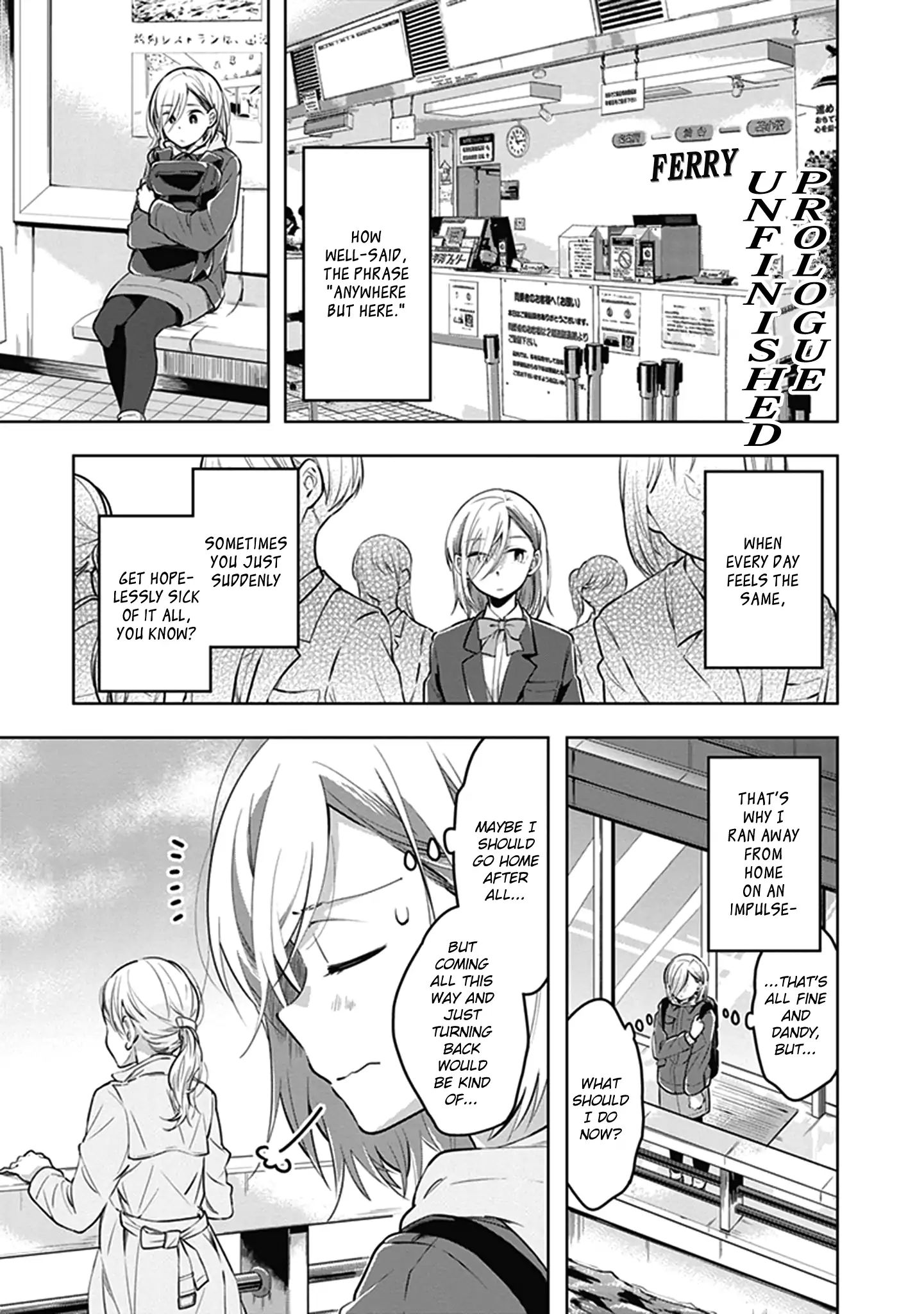 Eclair - Anata Ni Hibiku Yuri Anthology - Vol.3 Chapter 6: Unfinished Prologue (Fumio Aya)