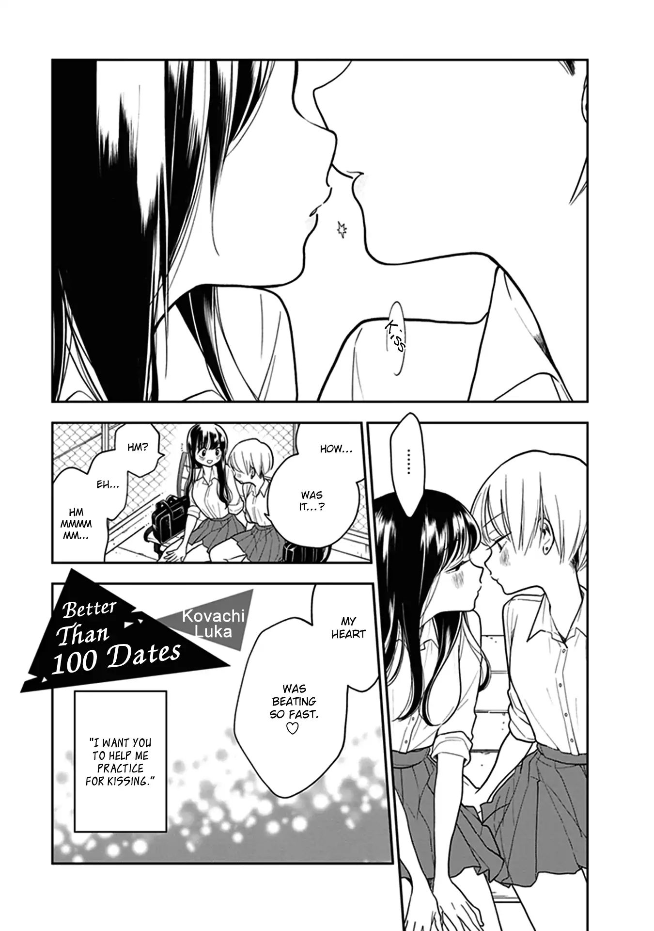 Eclair - Anata Ni Hibiku Yuri Anthology - Vol.4 Chapter 6: Better Than 100 Dates (Kovachi Luka)