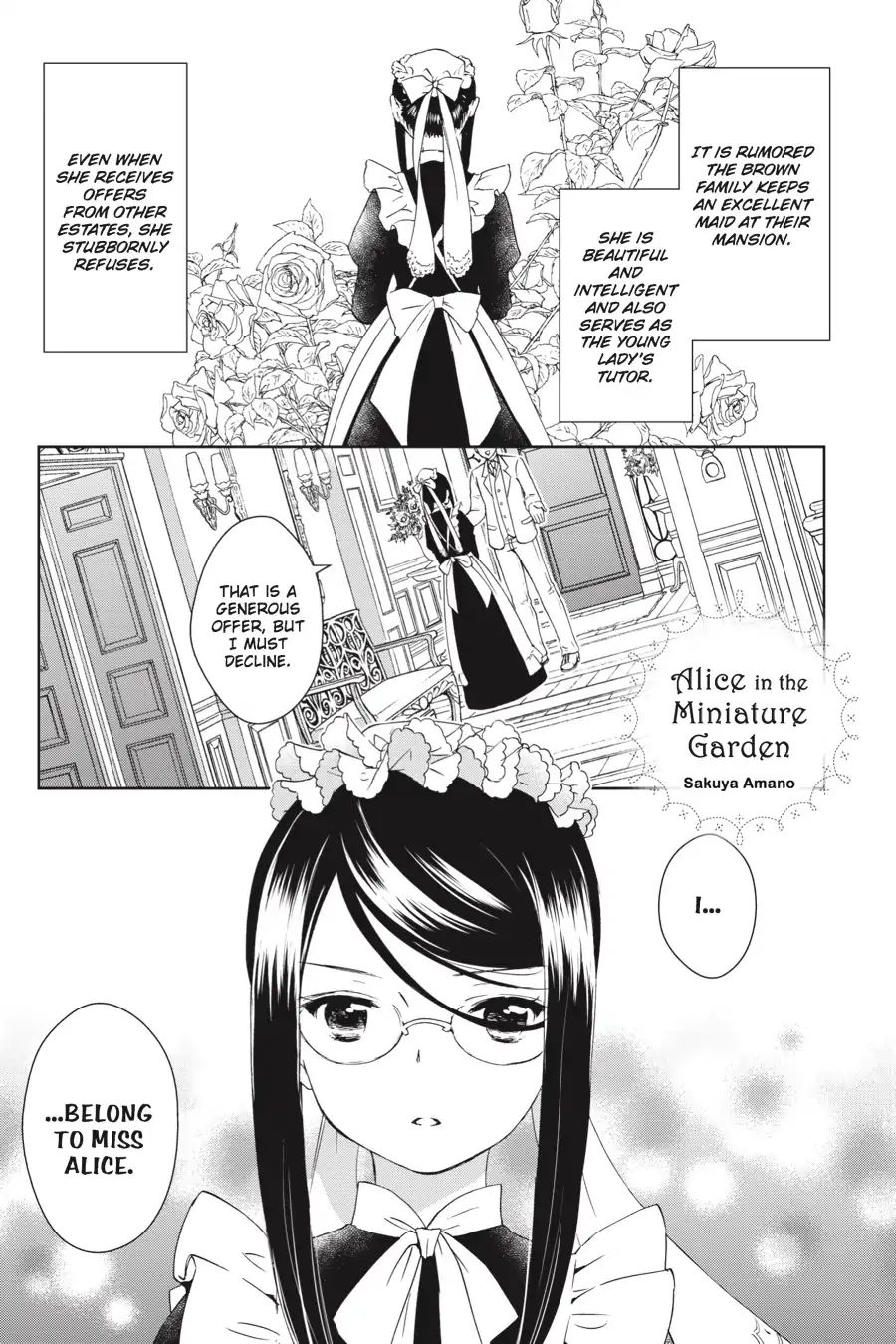 Eclair - Anata Ni Hibiku Yuri Anthology - Vol.1 Chapter 7: Alice In The Miniature Garden (Sakuya Amano)