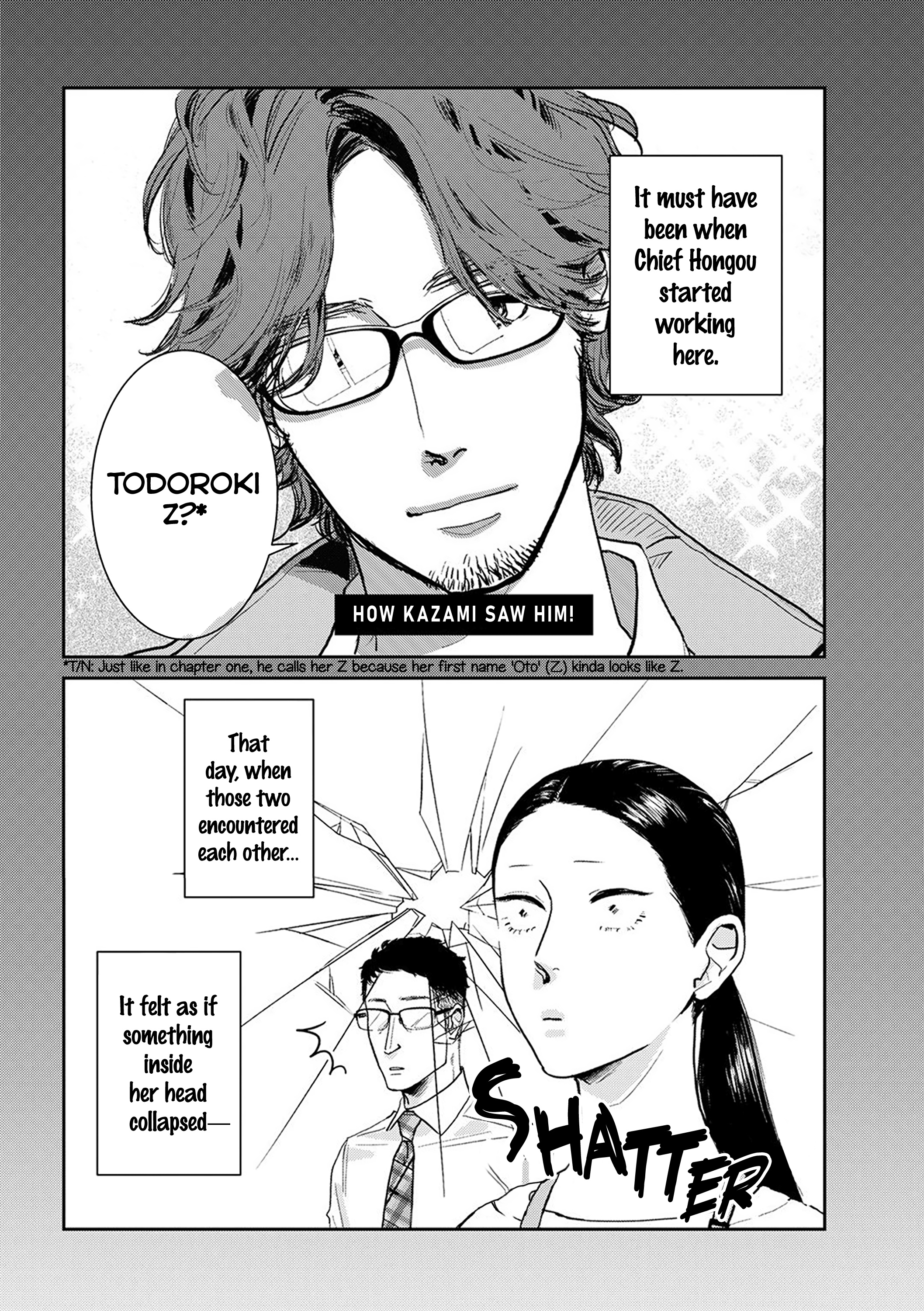 Me No Doku Sugiru Shokuba No Futari - Vol.1 Chapter 9.2: Kazami's Guilty Pleasure