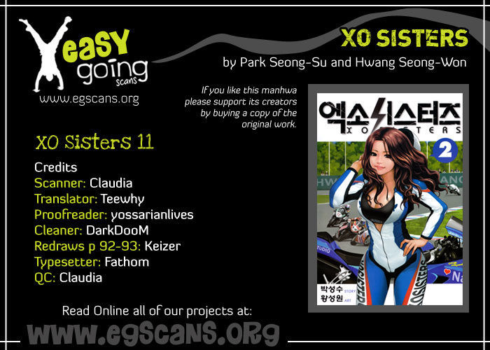 Xo Sisters - Vol.3 Chapter 11 : The Suspicious Shadow