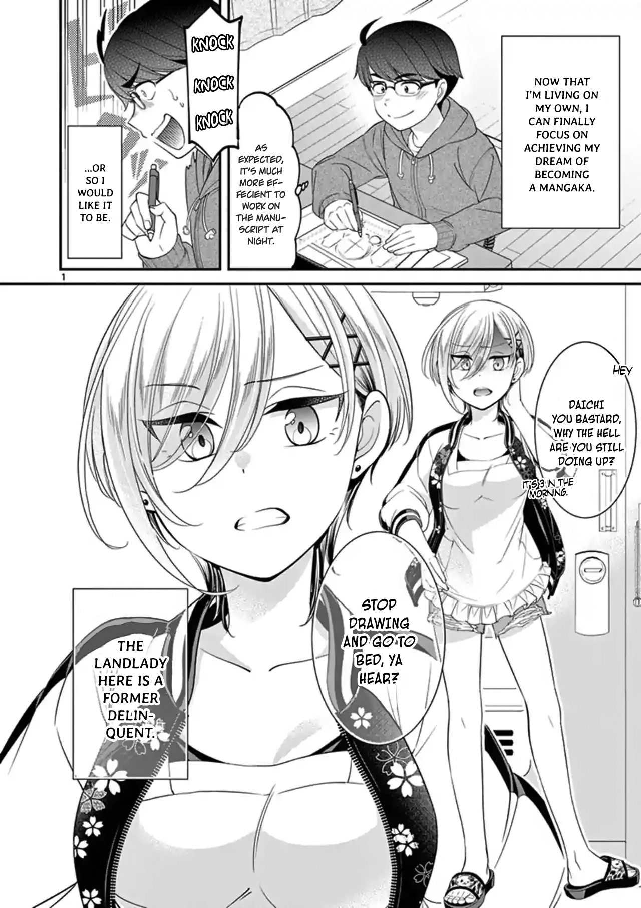 Ooyanki! ~My Apartment Life With A Yankee Landlord~ - Chapter 1.5