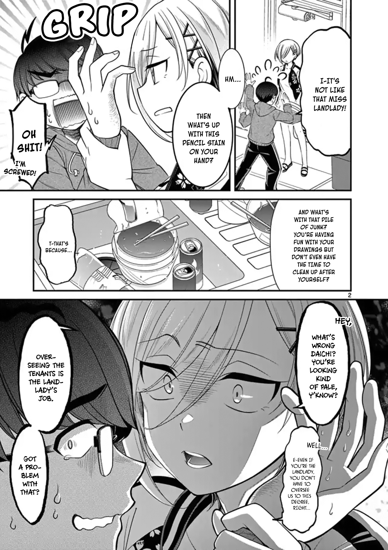 Ooyanki! ~My Apartment Life With A Yankee Landlord~ - Chapter 1.5