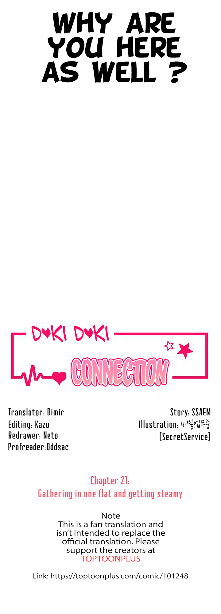 Doki Doki Connection - Chapter 21: Gathering In One Flat And Getting Steamy