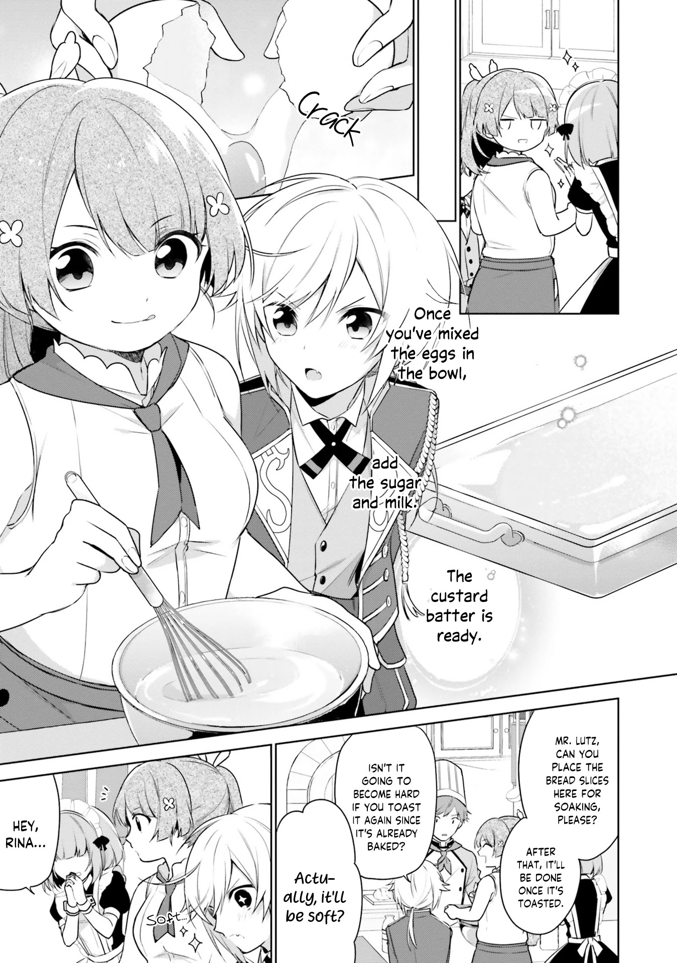 I'm Not The Saint, So I'll Just Leisurely Make Food At The Royal Palace - Chapter 4