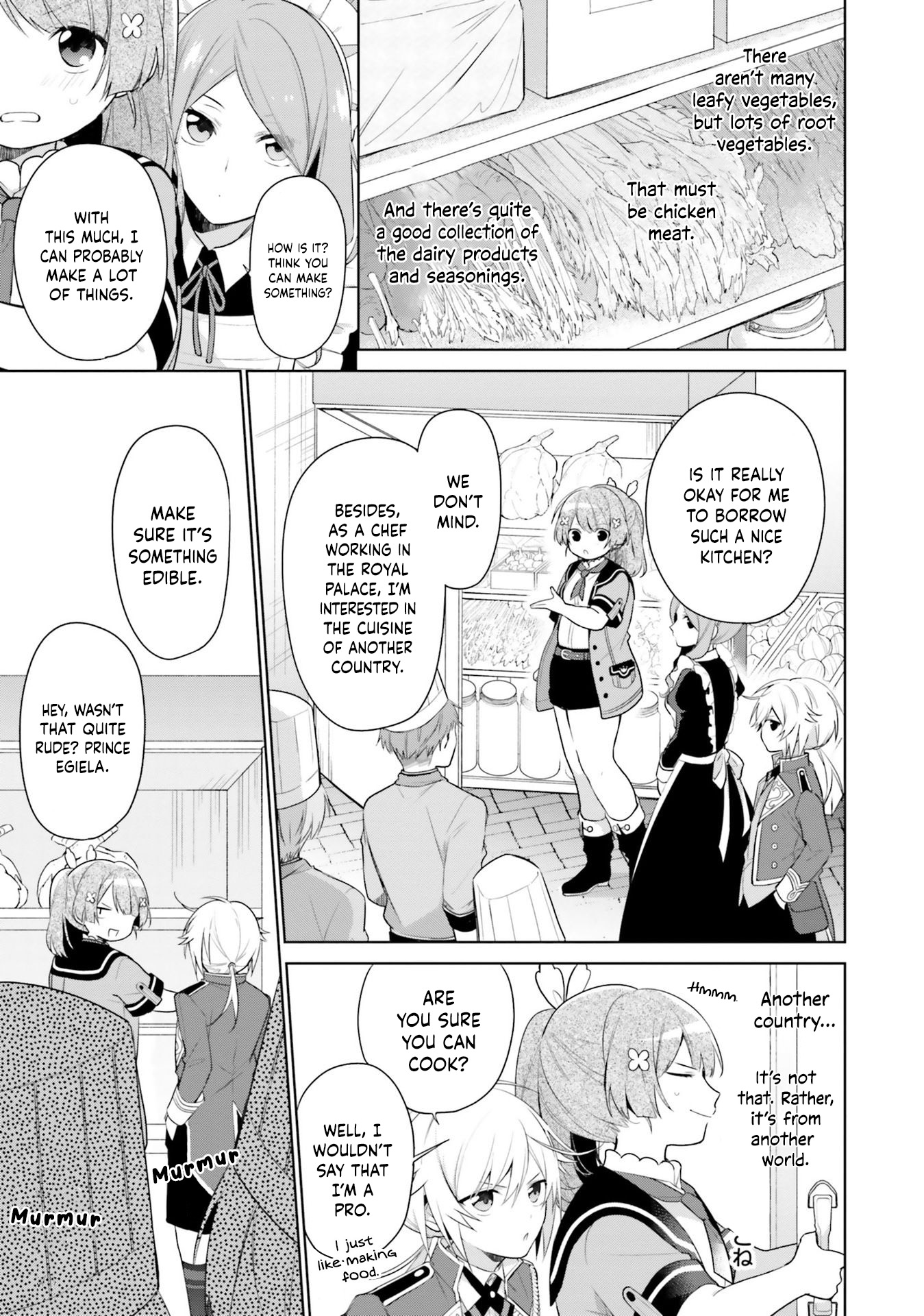 I'm Not The Saint, So I'll Just Leisurely Make Food At The Royal Palace - Chapter 3