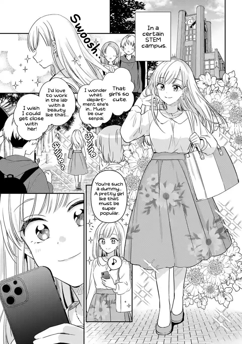 3-Pun Matte Mugi-Senpai - Vol.1 Chapter 1: Love, Research, And Cup Noodle