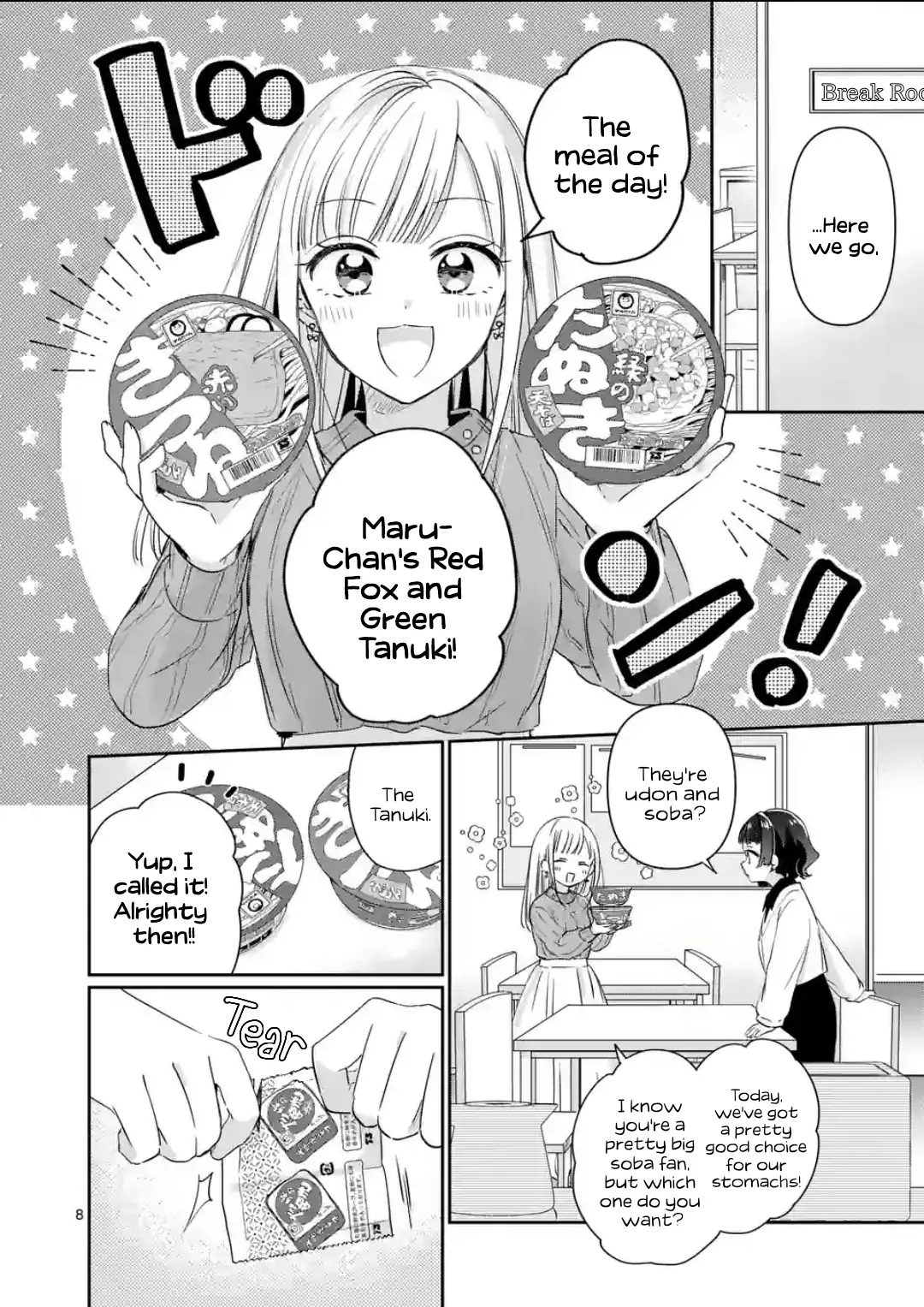 3-Pun Matte Mugi-Senpai - Vol.1 Chapter 2: Maru-Chan's Red Fox And Green Tanuki After An Evening Of Heartbreak