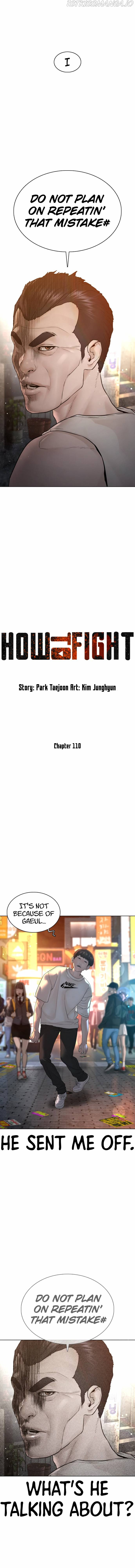 How To Fight - Chapter 110