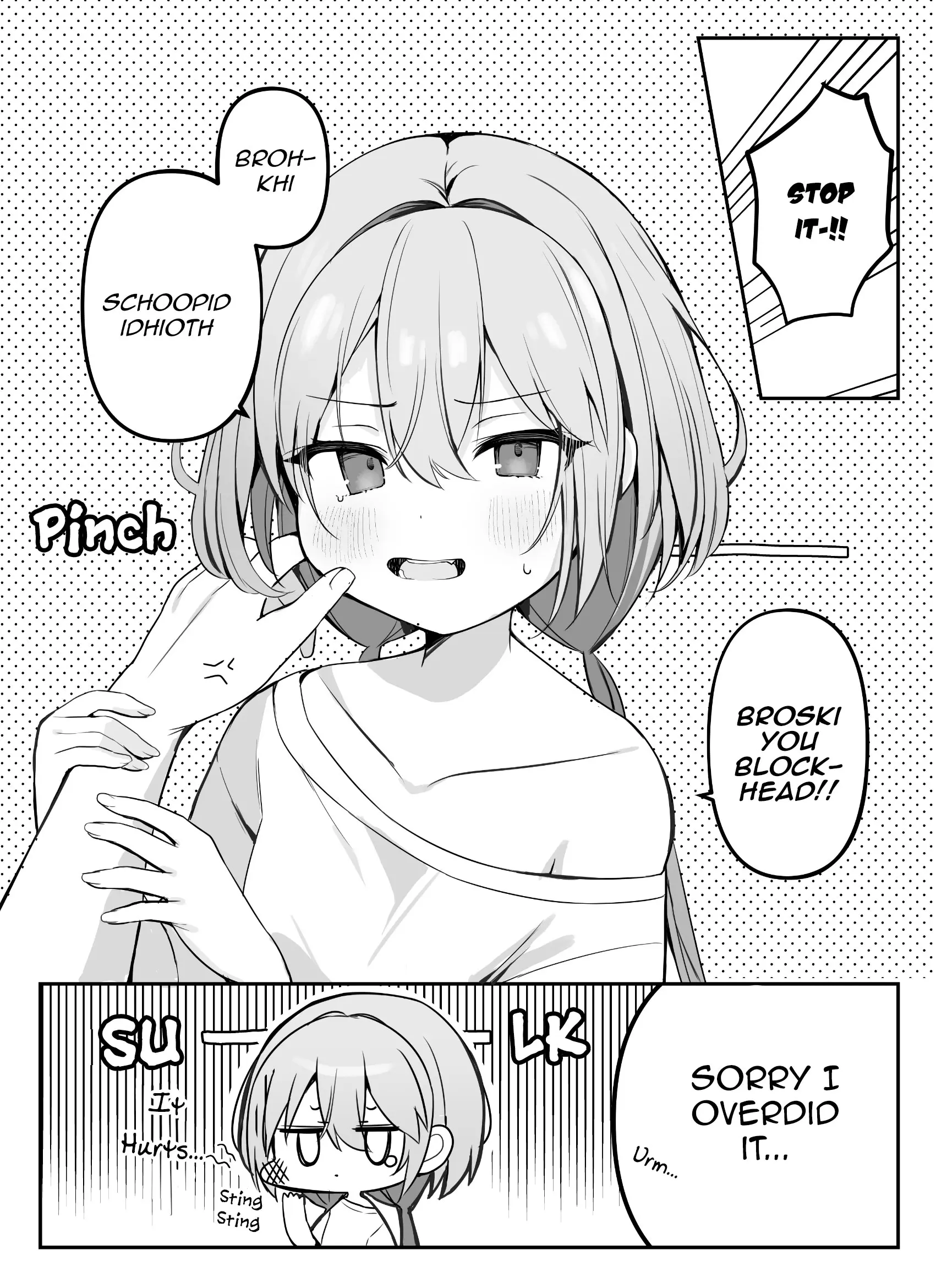 A Little Sister With Squishy Cheeks - Chapter 1