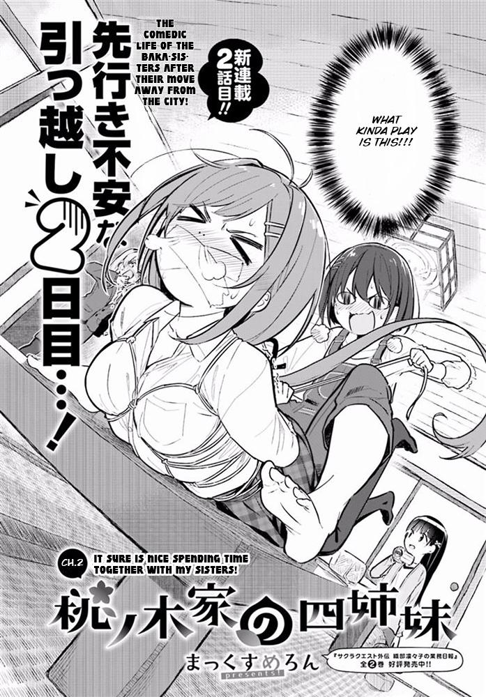 Momonoki-Ka No Yonshimai - Chapter 2