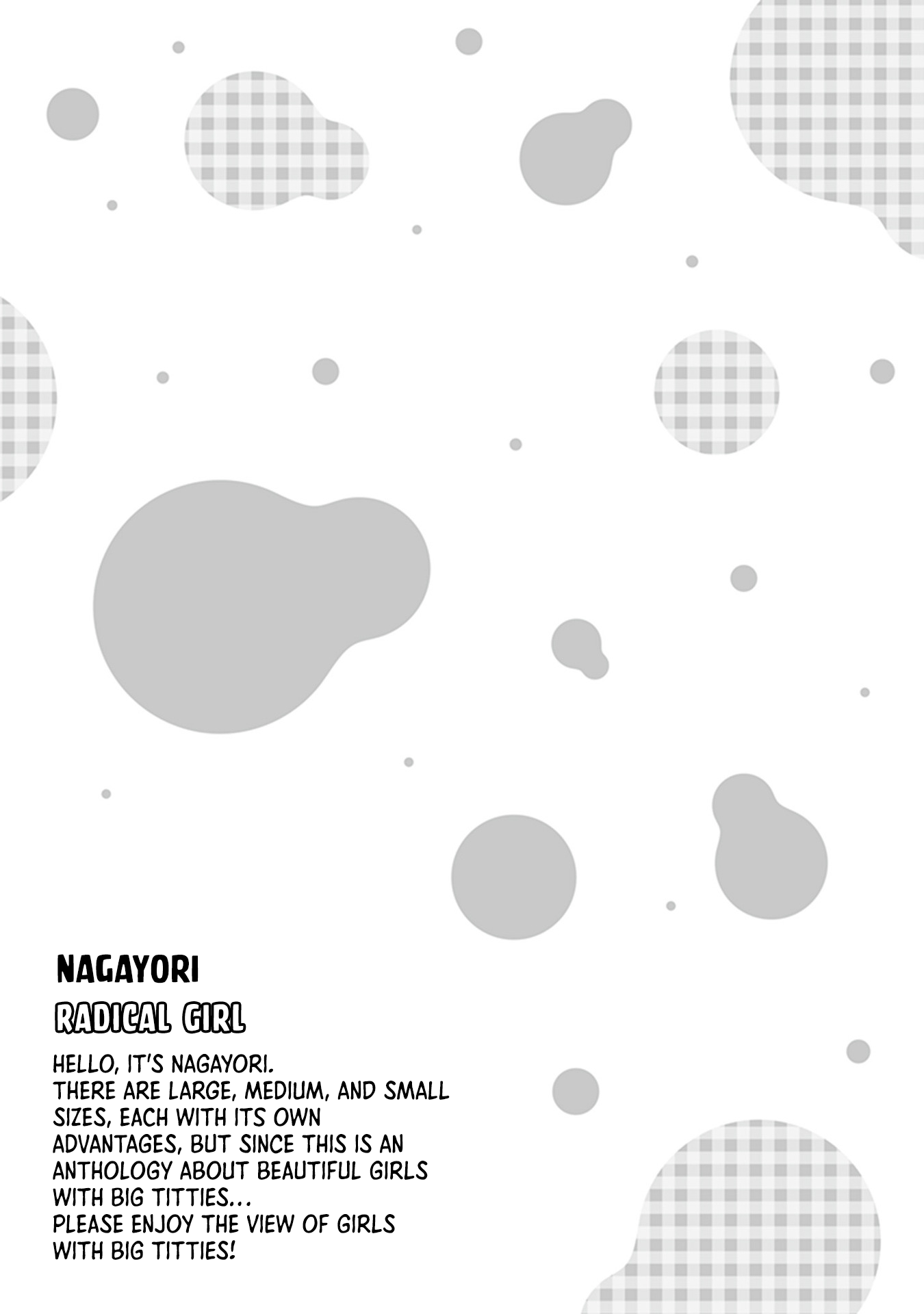 I Want To Do All Sorts Of Things With Those Plump Melons! - Chapter 3: Radical Girl - Nagayori