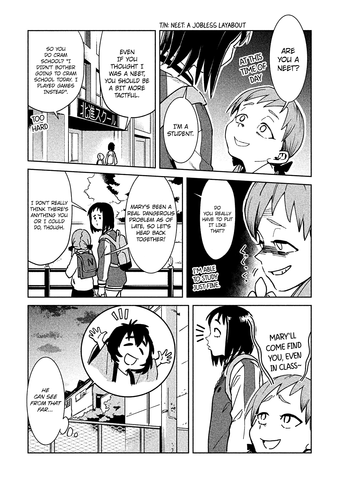 Occult-Chan Wa Katarenai - Chapter 2: Right Behind You