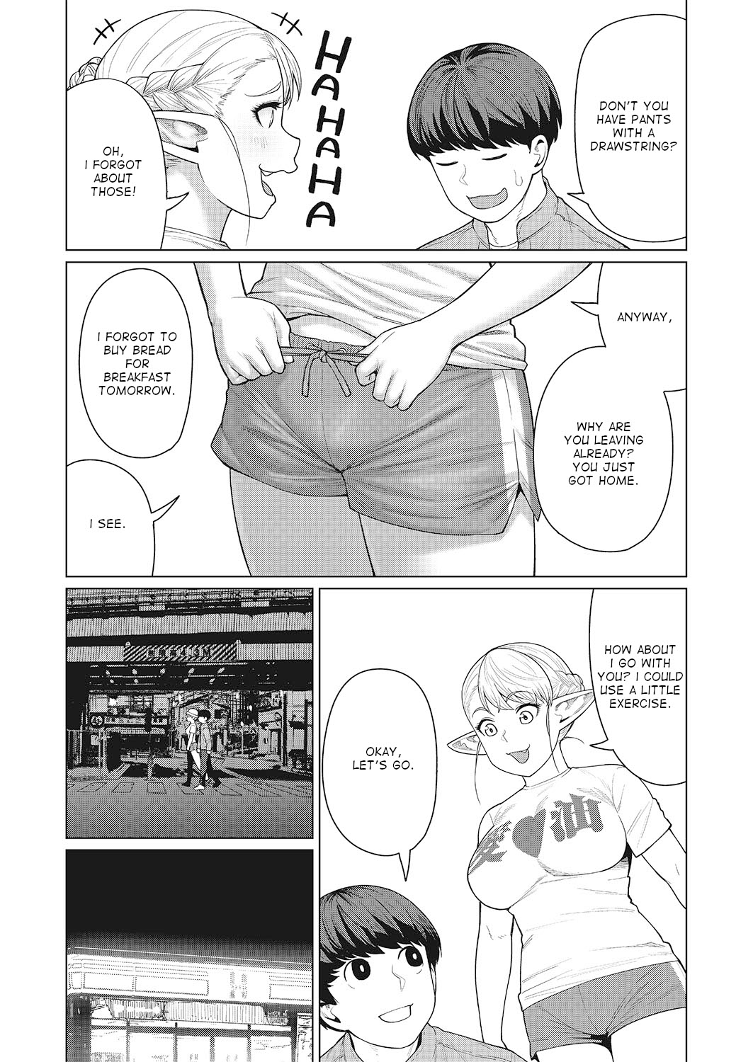 Elf-San Wa Yaserarenai. - Chapter 47