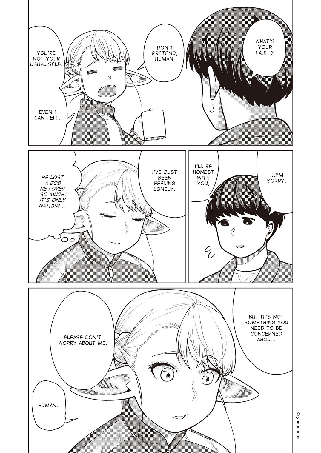 Elf-San Wa Yaserarenai. - Chapter 46