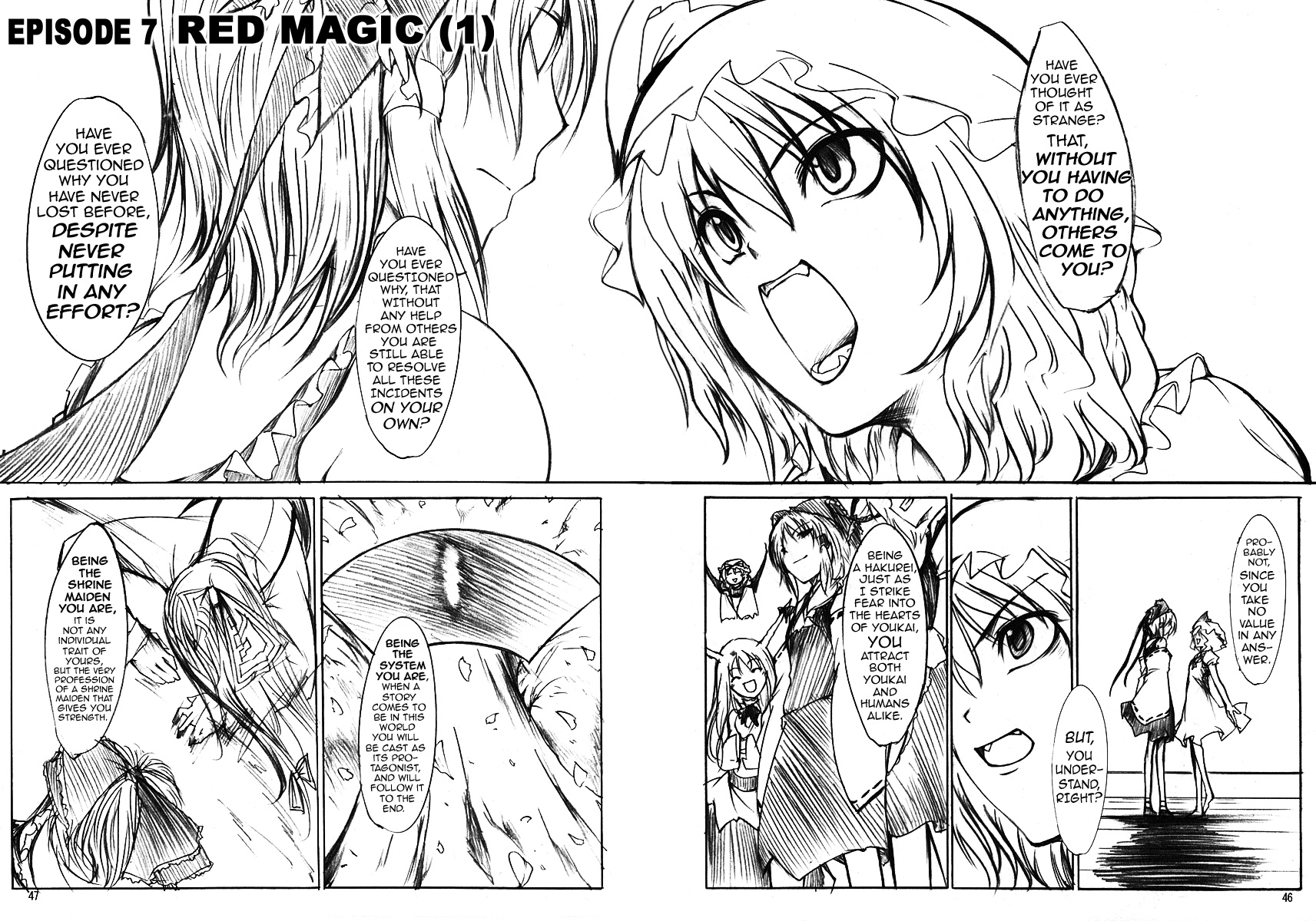 Touhou - Koumakyou (Doujinshi) - Vol.2 Chapter 7: Episode 7: Red Magic (1)