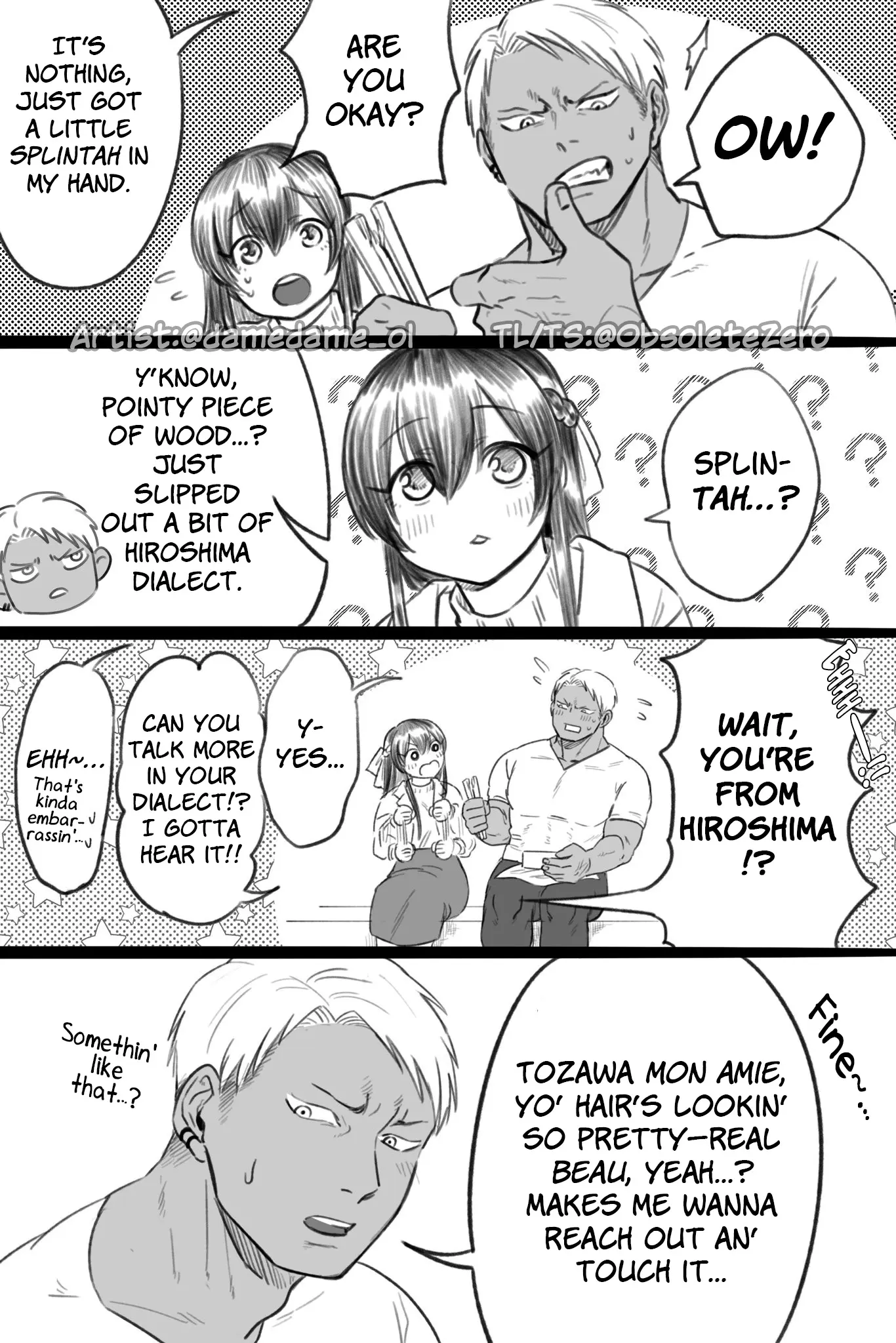 Charao-Kun To Seiso-Chan - Chapter 32: Dialect Charm