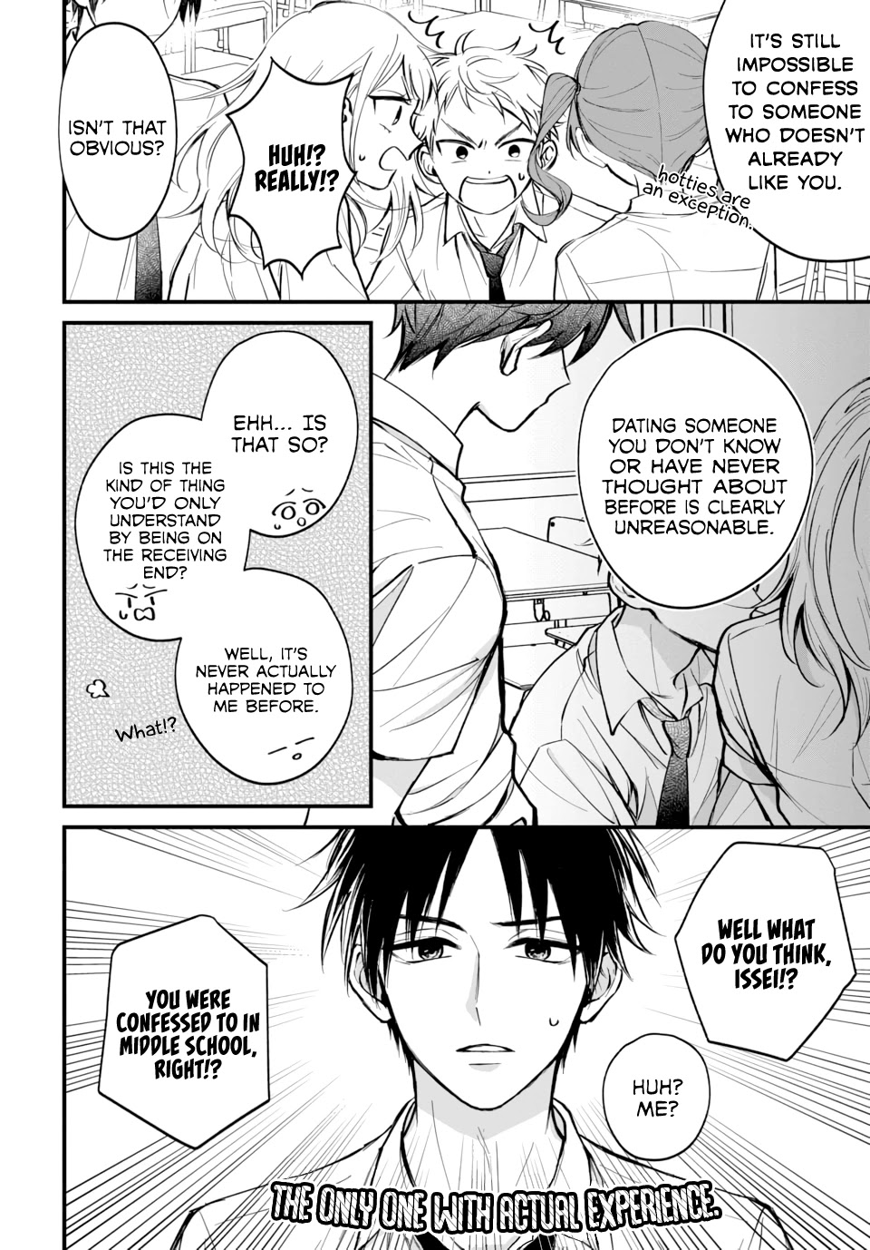 Risou No Kareshi No Hazunanoni - Chapter 1: My First Confession