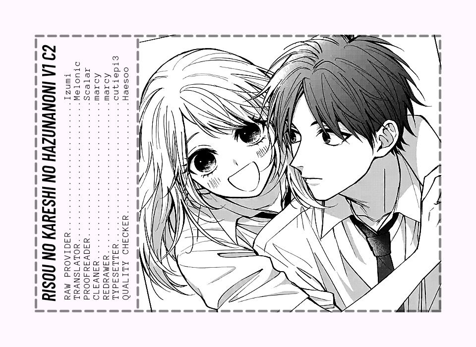 Risou No Kareshi No Hazunanoni - Vol.1 Chapter 2: My First Boyfriend