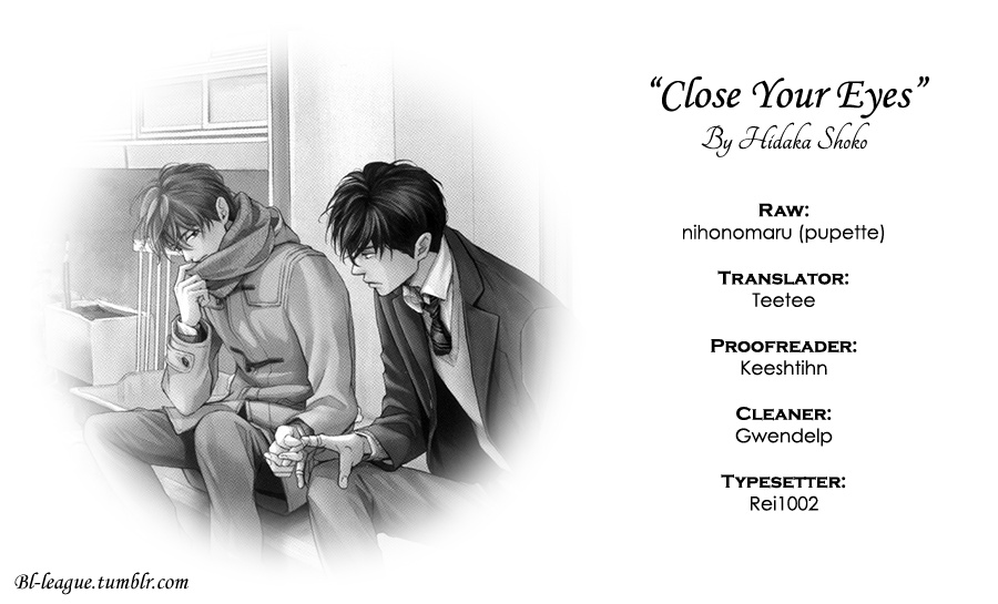 Close Your Eyes - Chapter 0 V2 : [Oneshot]