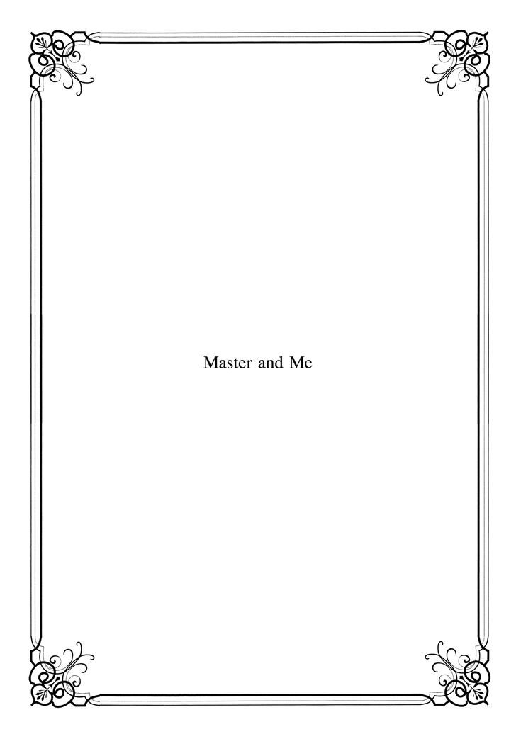 Master And Me - Chapter 0 : Oneshot